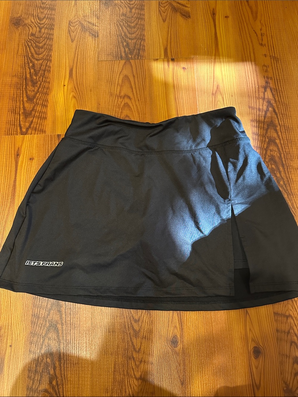 Jetsprints Black Women's Athletic Skort with Built-In Short